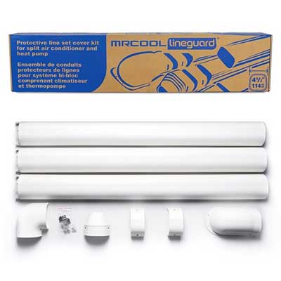 MRCOOL  inch MRCOOL LineGuard Protective Line Set Cover Kit for Mini-Split Air Conditioner and Heat Pump